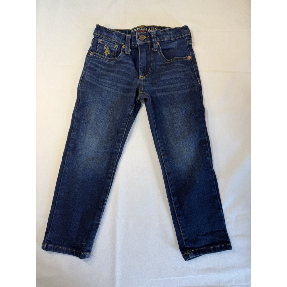US Polo Assn Boys Jeans Size 4 Preppy School